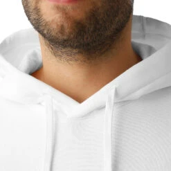 Nike Sportswear Just Do It Fleece Hoody Men - White, Red -Padel Pro Shop 49477000 32