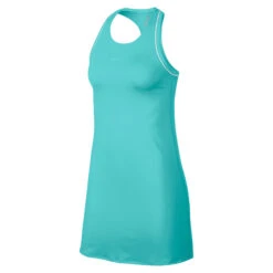 Nike Court Dry Dress Women - Turquoise, White -Padel Pro Shop 49511000 000