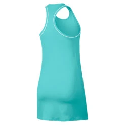 Nike Court Dry Dress Women - Turquoise, White -Padel Pro Shop 49511000 0 2