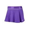 Nike Court Dri-Fit Skirt Girls - Violet, White -Padel Pro Shop 49611000 000