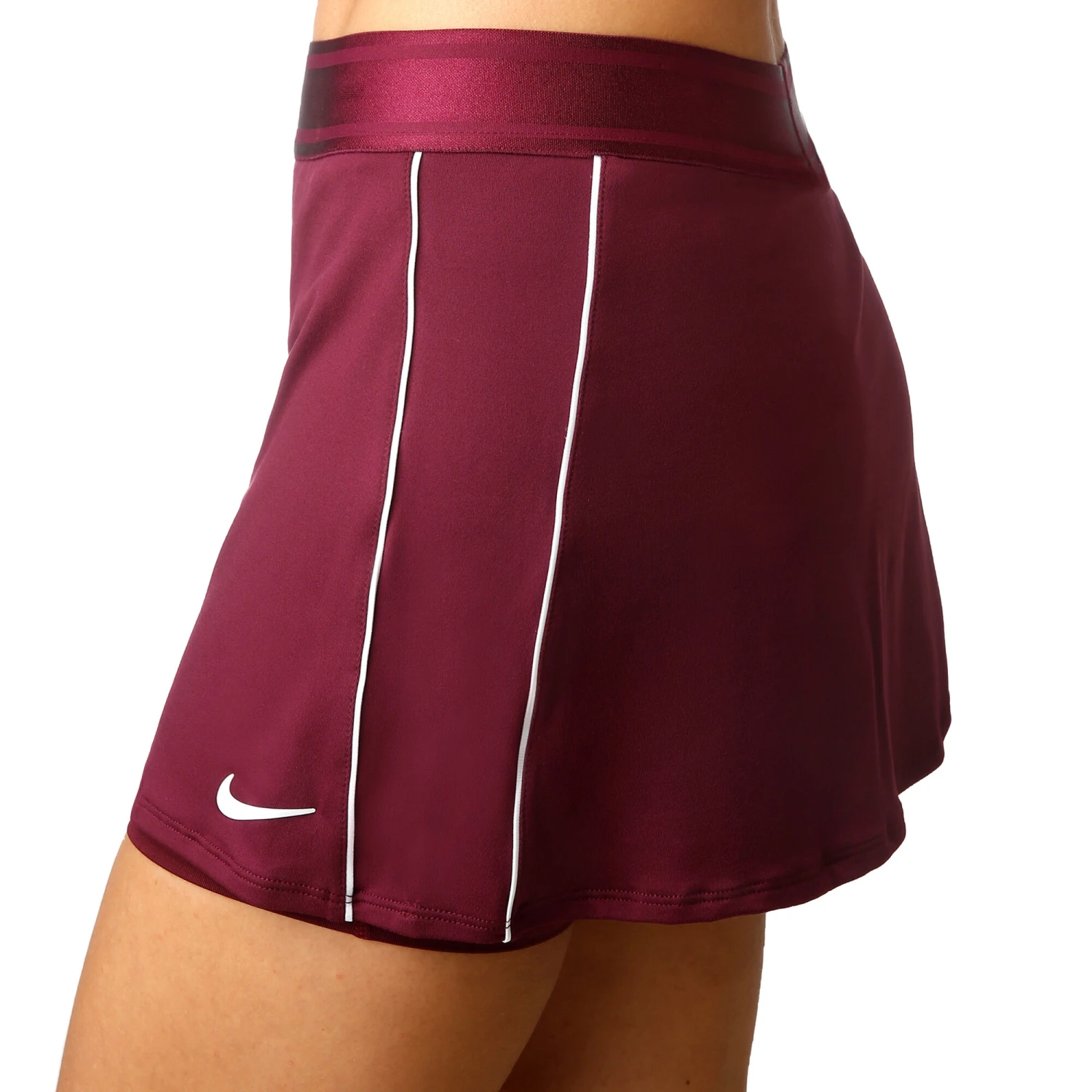 Nike Court Dry Skirt Women - Berry, White 5 Nike Court Dry Skirt Women - Berry, White - Image 3