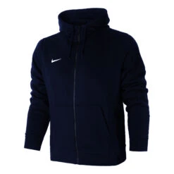 Nike Team Club Full-Zip Hoodie Men - Dark Blue, White