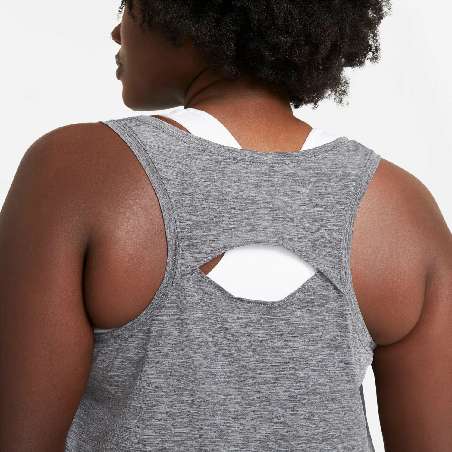 Nike Court Advantage Plus Size Dress Women - Lightgrey 8 Nike Court Advantage Plus Size Dress Women - Lightgrey - Image 6