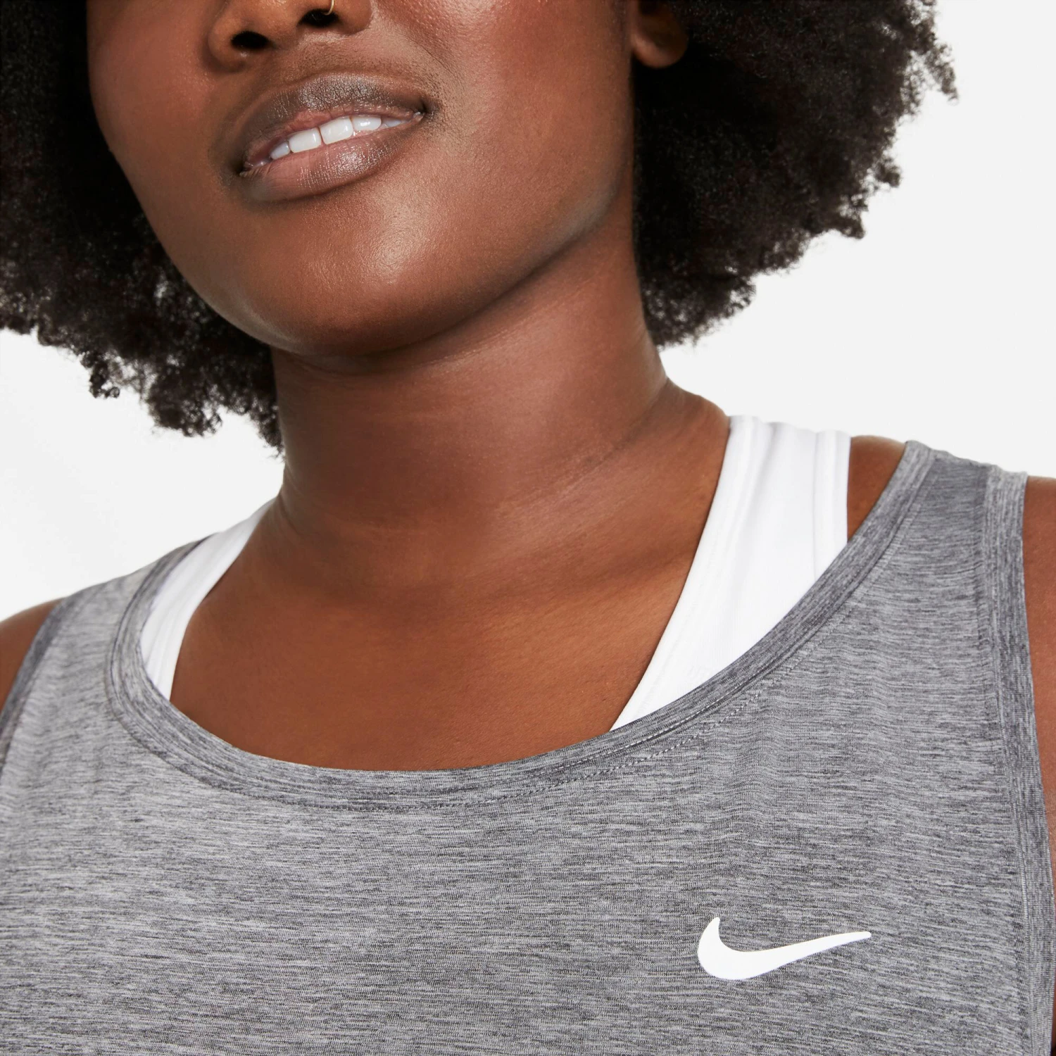 Nike Court Advantage Plus Size Dress Women - Lightgrey 9 Nike Court Advantage Plus Size Dress Women - Lightgrey - Image 7