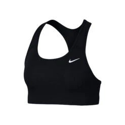 Nike Swoosh Sports Bras Women - Black, White