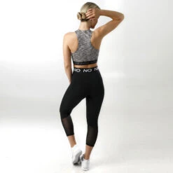 Nike Pro 365 3/4 Tight Women - Black, White 11 Nike Pro 365 3/4 Tight Women - Black, White -Padel Pro Shop 51917000 12