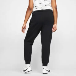 Nike Sportswear Essential Plus Size Training Pants Women - Black, White 15 Nike Sportswear Essential Plus Size Training Pants Women - Black, White -Padel Pro Shop 52335000 12