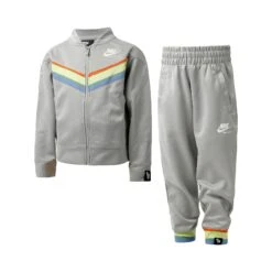 Nike Sportswear Heritage Tracksuit Girls - Lightgrey, Multicoloured