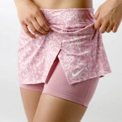 Nike Court Victory STR Skirt Women - Pink, White -Padel Pro Shop 53186000 11