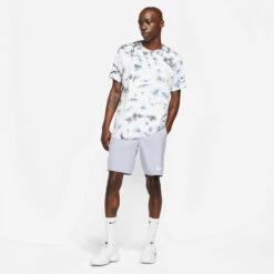 Nike Court Heritage T-Shirt Men - White, Black -Padel Pro Shop 53339000 16