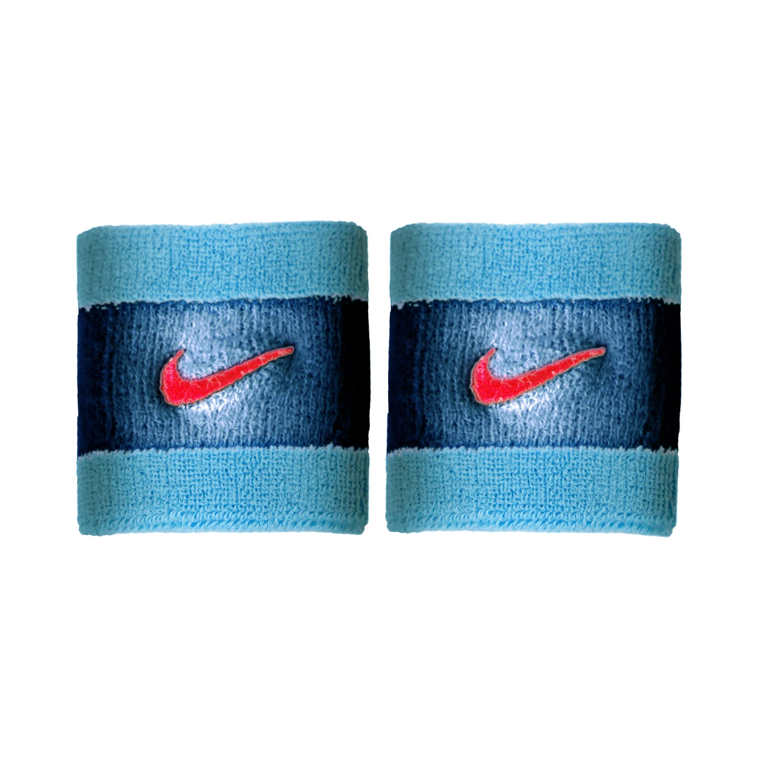 Nike Swoosh Wristband - Blue 3 Nike Swoosh Wristband - Blue