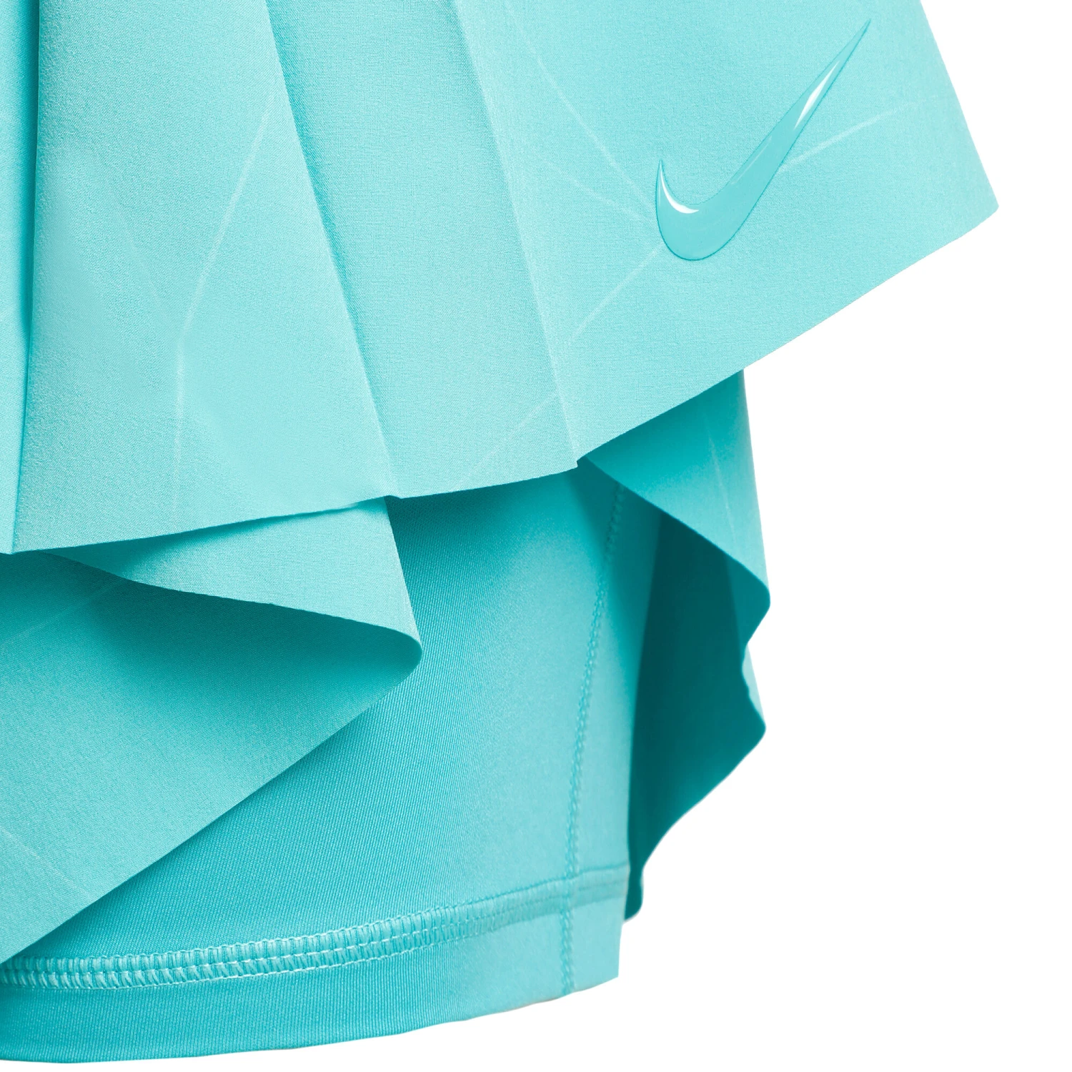 Nike Court Club Dri-Fit Regular Skirt Women - Turquoise 6 Nike Court Club Dri-Fit Regular Skirt Women - Turquoise - Image 4