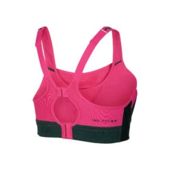 Nike Alpha Ultrabreathe Sports Bras Women - Dark Green, Pink -Padel Pro Shop 55170000 0 2