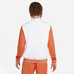 Nike Court Heritage Training Jacket Men - White, Orange -Padel Pro Shop 55272000 12