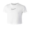 Nike Sportswear Dance Printed Cropped T-Shirt Girls - White -Padel Pro Shop 55423000 000