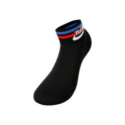 Nike Ankle Essential Tennis Socks 3 Pack - Black, Multicoloured -Padel Pro Shop 55430000 10