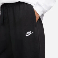 Nike Sportswear Club Fleece Mid-Rise Oversized Training Pants Women - Black 16 Nike Sportswear Club Fleece Mid-Rise Oversized Training Pants Women - Black -Padel Pro Shop 55471000 13