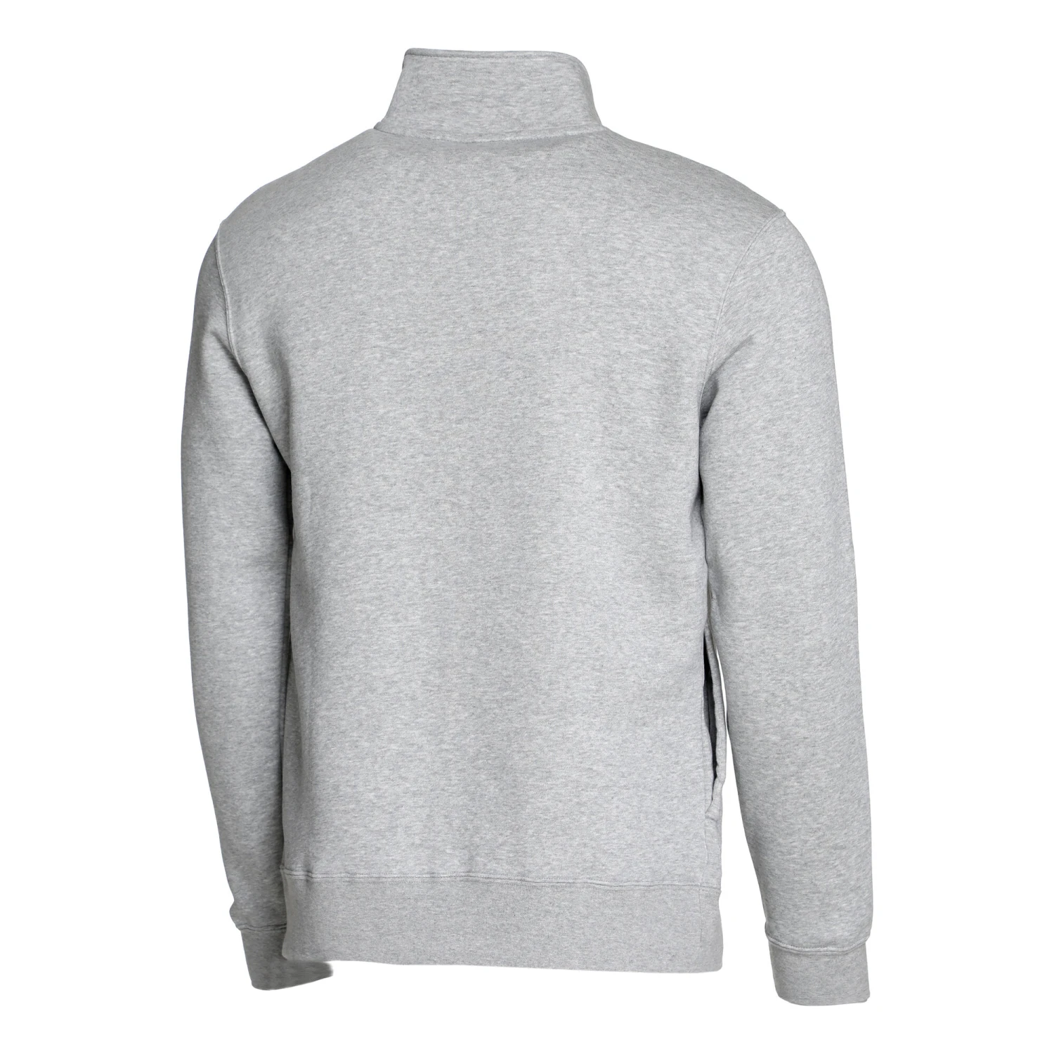 Nike Club Brushed Back Half-Zip Sweatshirt Men - Lightgrey 5 Nike Club Brushed Back Half-Zip Sweatshirt Men - Lightgrey - Image 3