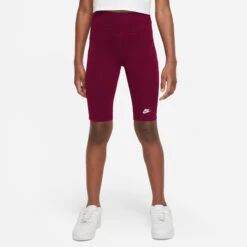 Nike Sportswear 9in Tight Girls - Dark Red 11 Nike Sportswear 9in Tight Girls - Dark Red -Padel Pro Shop 55671000 10