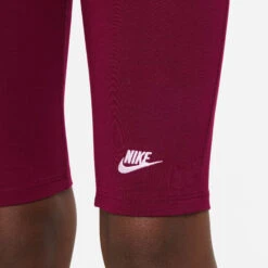 Nike Sportswear 9in Tight Girls - Dark Red 12 Nike Sportswear 9in Tight Girls - Dark Red -Padel Pro Shop 55671000 11