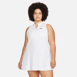 Nike Court Victory Dri-Fit Plus Dress Women - White 13 Nike Court Victory Dri-Fit Plus Dress Women - White -Padel Pro Shop 55797000 14