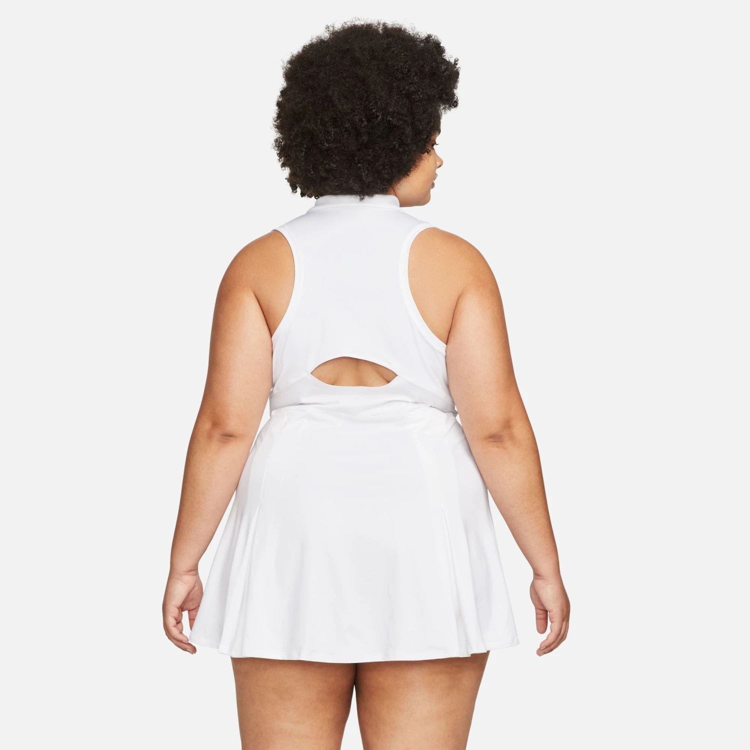 Nike Court Victory Dri-Fit Plus Dress Women - White 8 Nike Court Victory Dri-Fit Plus Dress Women - White - Image 6