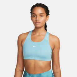 Nike Swoosh Sports Bras Women - Light Blue -Padel Pro Shop 55853000 14