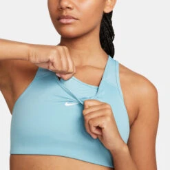 Nike Swoosh Sports Bras Women - Light Blue -Padel Pro Shop 55853000 15