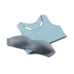 Nike Swoosh Sports Bras Women - Light Blue -Padel Pro Shop 55853000 17