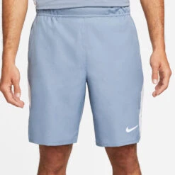 Nike Court Victory Dri-Fit 9in Shorts Men - Lightgrey, White -Padel Pro Shop 55907000 17