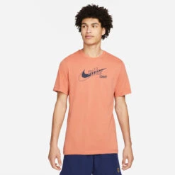 Nike Court Dri-Fit Swoosh T-Shirt Men - Orange, Blue -Padel Pro Shop 55942000 14