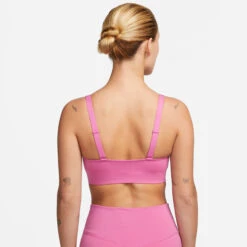 Nike Dri-Fit Indy Plunge Cutout Sports Bras Women - Pink -Padel Pro Shop 56696000 14