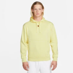 Nike Dri-Fit Court Heritage Hoody Men - Yellow -Padel Pro Shop 56753000 13