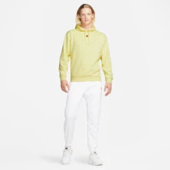 Nike Dri-Fit Court Heritage Hoody Men - Yellow -Padel Pro Shop 56753000 15