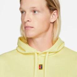Nike Dri-Fit Court Heritage Hoody Men - Yellow -Padel Pro Shop 56753000 17