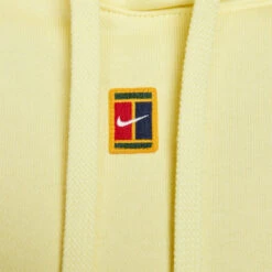 Nike Dri-Fit Court Heritage Hoody Men - Yellow -Padel Pro Shop 56753000 18