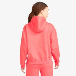 Nike Dri-Fit Court Heritage Fleece Hoody Women - Coral 18 Nike Dri-Fit Court Heritage Fleece Hoody Women - Coral -Padel Pro Shop 57032000 14