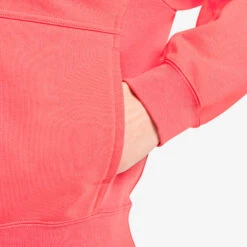 Nike Dri-Fit Court Heritage Fleece Hoody Women - Coral 23 Nike Dri-Fit Court Heritage Fleece Hoody Women - Coral -Padel Pro Shop 57032000 19