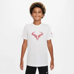 Nike Big Kids T-Shirt Boys - White, Orange -Padel Pro Shop 57185000 13